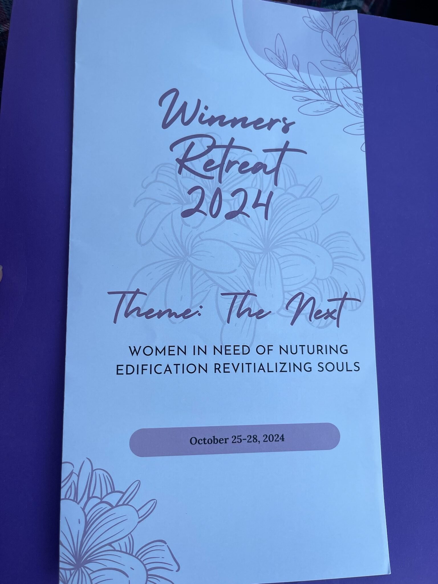 W.I.N.N.E.R.S Retreat 2024: The Next